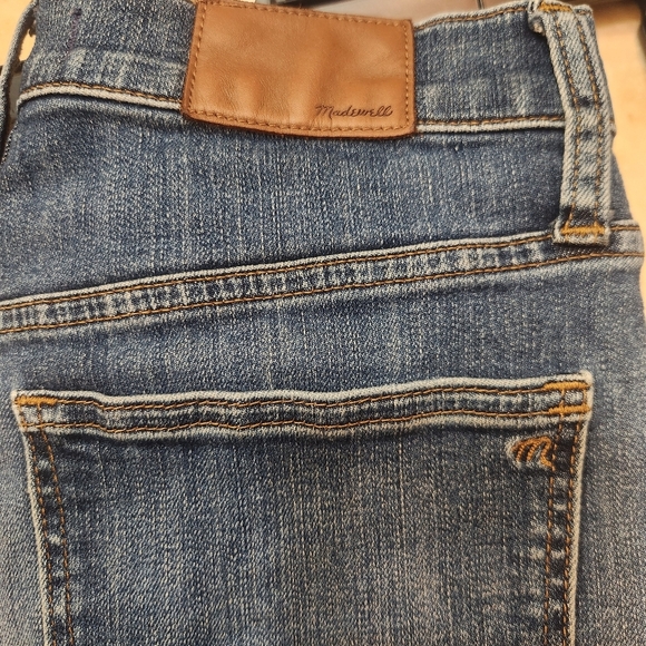 Madewell High Rise Stovepipe Jeans Size 28 - Picture 5 of 6